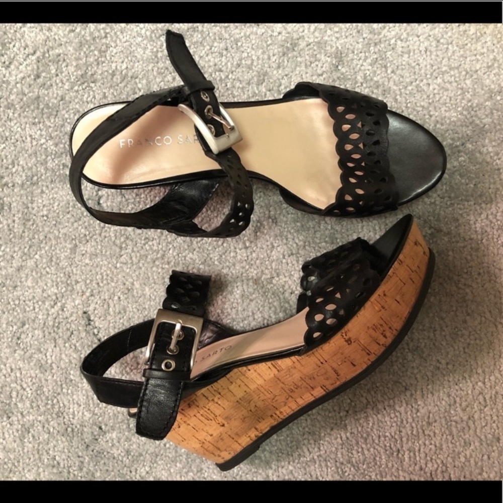 Franco Sarto Frolic Cork Wedge